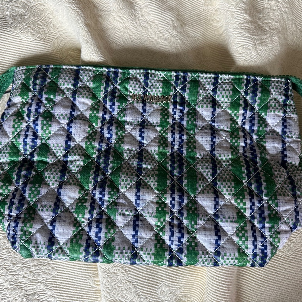 Large Zoey green plaid BNWT